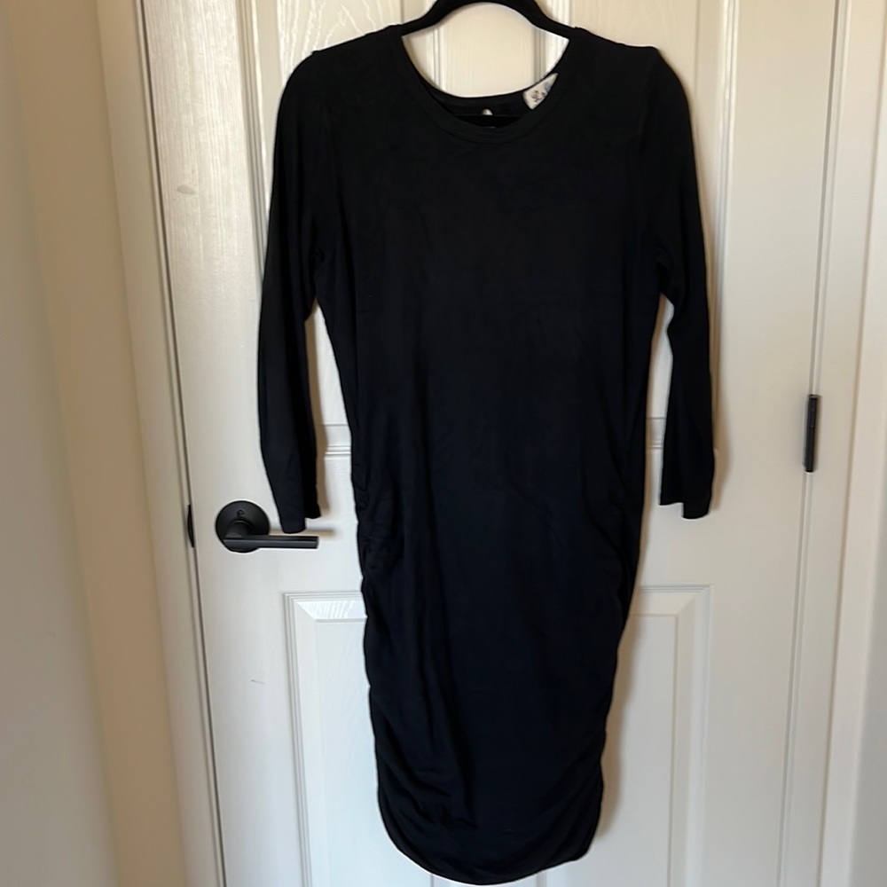 Anthropologie Black Bodycon Dress